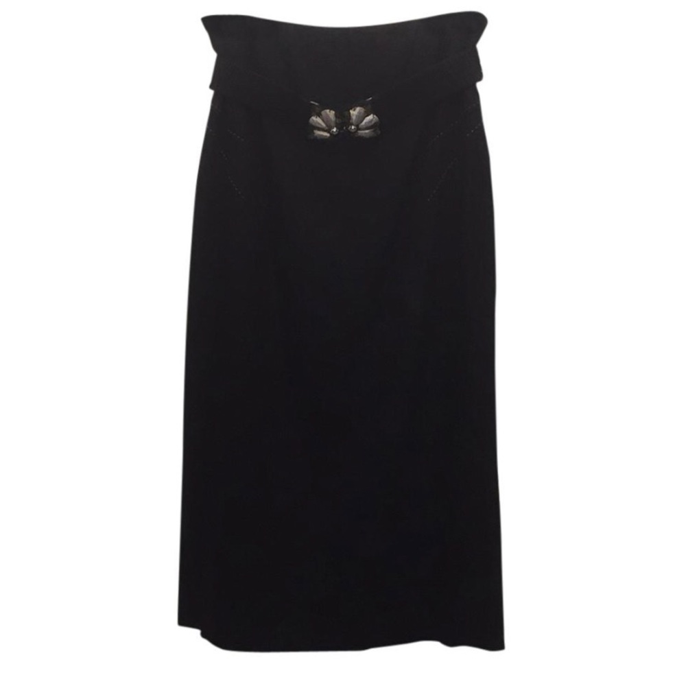 Rebecca Taylor Black Pencil Skirt